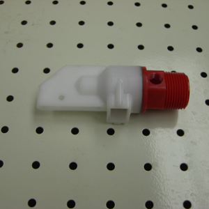 scd 3/4" Male Red Valve w/ 1/8" CF Side Tap (40-60 psi)