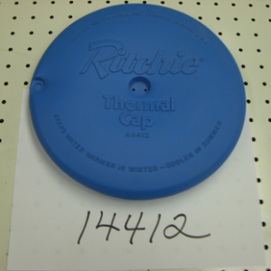 yge EcoFount Thermal Cap / Floating Enclosure - Blue for a Yellow Fountain