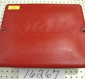 yla Valve Box Cover for ThriftyKing HG2 - Red Cover for a Yellow Fountain