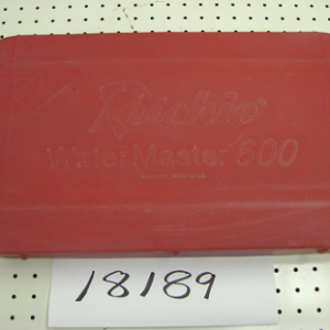 yjc Valve Box Cover for Watermaster 600 - Red Cover for a Yellow Fountain