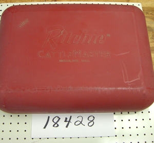 yia Valve Box Cover for CattleMasters - Red Cover for a Yellow Fountain